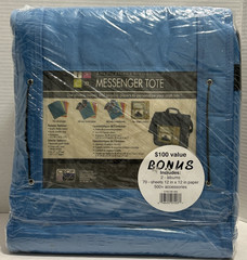 Scrapbooking Bundle 2 Albums, 70 Sheets 12×12″ Paper, 500 Accessories & Tote NEW