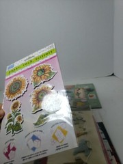 Scrapbooking Cardmaking Stickers Crafts Space Vellum Rub On Dimensional 10 Pks