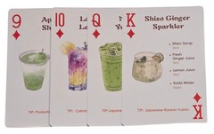 Old New Mixed Alcohol Drinks Apple Shrub Matcha Yuzu Junk Journal Scrapbooking