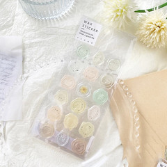 18Pcs, Vintage Wax Seal Stamp Stickers, DIY Scrapbooking Journal Planner Decorat