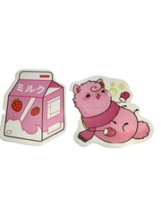 Novelty Sticker Collection For Scrapbooking VW BUS Alpaca Anime Coffee Travel