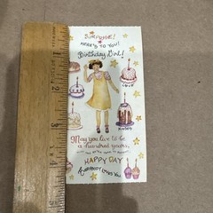 Vintage Susan Branch BIRTHDAY GIRL Full Sticker Roll – Rare Stickers