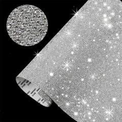Diamond Crystal Bling Rhinestone Sticker Sheet Diamante Self Adhesive Decal DIY