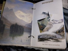 In The Mountains Junk Journal Scrapbook USA Seller