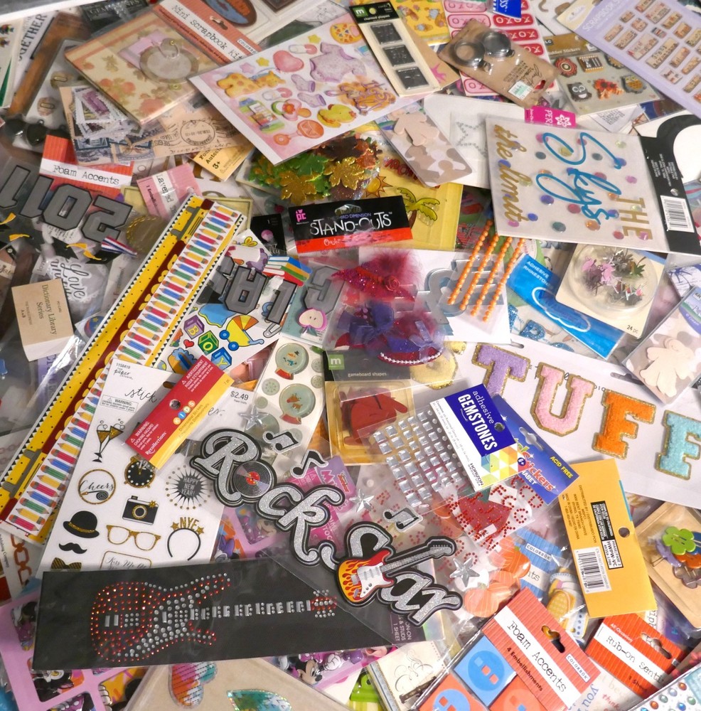 SPRING CLEARANCE! 334 PACKS BY RECOLLETIONS,JOLEE’S,STICKO AND MORE! SEE DESCRIP