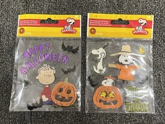 New! Peanuts Charlie Brown Snoopy Halloween Scrapbooking Stickers EK Success