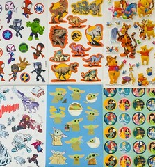 979+ STICKERS Happy Faces Hearts Stars Rainbows Unicorns Fashion Girl Power
