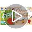 300PCS Large Scratch and Sniff Stickers, Scented Smelly Stickers for Kids, Bigge