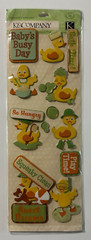 K & Company Chipboard Stickers-Variations-Tim Coffey, Brenda Walton, K Panacci
