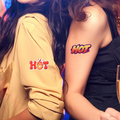 1000Pcs Rave Hot Stickers for Music Festivals, Flame Fire Labels | Colorful