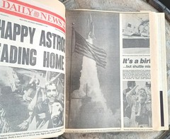 Voyager & Space Shuttle ~1970s/80s Scrapbook~ Enterprise Newspaper Clippings 🪐⭑
