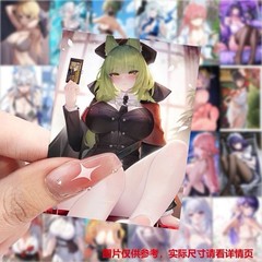 63PCs Sexy Asian Japanese Anime Women Waterproof Stickers Cartoon For Laptop Dec