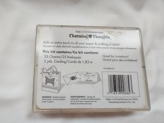 Card Connection Charming Thoughts Birthday Metal Charms -AS PICTURED
