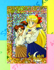 Sailor Moon & Friend Prismatic Trading Card Sticker