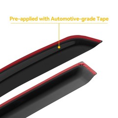 Window Visors Rain Guards for 2005-2021 Nissan Frontier Crew Cab, Window Vent…