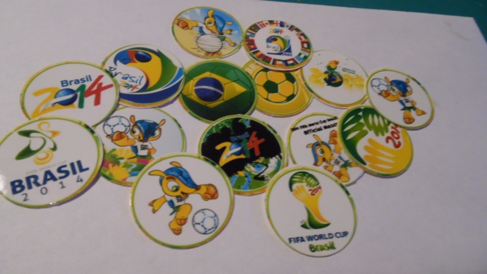 Pre Cut One Inch Bottle Cap Images Fifa 2014 Soccer Olympics Mix Free Ship