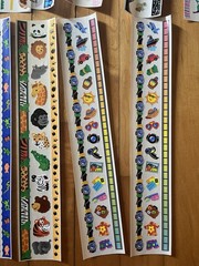 **RARE** SCRAPBOOK BORDER LOT Sandylion Stickers – 1990s, Vtg