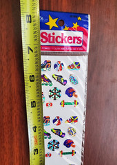 Sports Stickers Kids Shoes Athlete Mini Vinyl Decal Prismatic Sparkle Sealed VTG