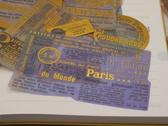 Vintage advertisement gold foil Washi Stickers | poster ads sticker washi stick