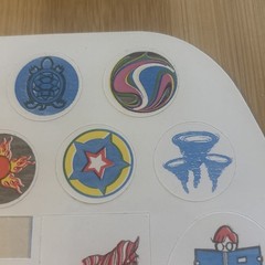 Vtg Book Sox Stickers 90s Flag Soccer Sun Turtle Tornado Star