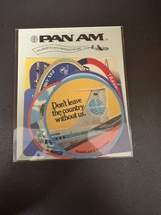 Travelers Company Traveler’s Notebook PanAm Stickers Set (8 piece)