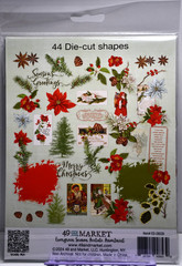 49 and Market Evergreen Season Acetate Assortment – 44 die cut shapes – NIP