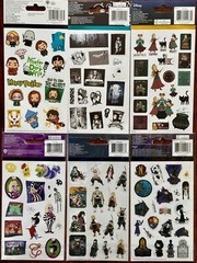 MEGA!!! 555+ SANDYLION STICKER COLLECTION – TONS OF MXD THEMES, MOVIE SUPERHERO