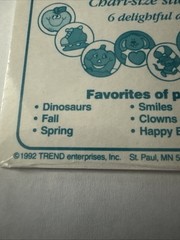 1992 Trend superShapes 600 Stickers New Happy Books Teaching Learning