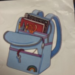 Vintage Sheet Scholastic Back To school Stickers