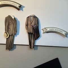 Anna Griffin Suits And Sentiment Stickers Package Missing 4 Pieces