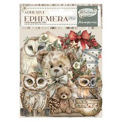 Stamperia THE OWLS HOUSE – EPHEMERA – 300GR – ADHESIVE CARDSTOCK