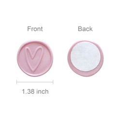 Wrapables Adhesive Wax Seal Stickers for Envelopes, Wedding Invitations (30pcs)