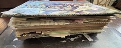 Handmade Botanical Junk Journal Vintage Hardback Repurposed Altered Book Gift