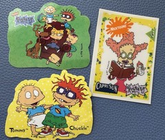 Lot Rugrats Colorful Sticker NOS Cartoons Nickelodeon Decal Angelica Chuckie