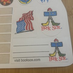 Vtg Book Sox Stickers 90s Flag Soccer Sun Turtle Tornado Star