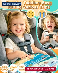 Zartores Reusable Sticker Book for Toddlers, Jelly Stickers for Kids, Waterproof