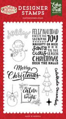 Echo Park Designer Stamps – ACRYLIC STAMPS – CELEBRATE DECEMBER