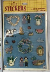 Oriental Trading Company And Hallmark Stickers Thanksgiving