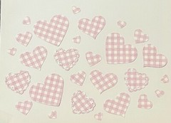 450+ Super Fun Heart Die Cuts Mixed Pink Pack Valentines Embellishment/Ephemera