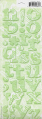 Alphabet Key Lime Green Lower Case Letters Punctuation Miss Elizabeth’s Stickers
