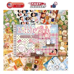 Japanese Kawaii Sticker Book, 30 Sheets, 800 Pieces, INS Style Cute Cartoon A…