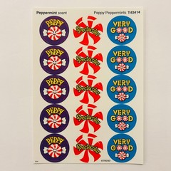 Trend Scratch n Sniff Scented Stickers CHOCOLATE | BLUEBERRY | PEPPERMINT +more