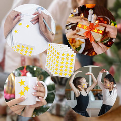 Gold Star Stickers 720 Count Reward Chart Stickers Kids Classroom 30 Sheets 08