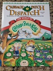 Vintage 80s Cabbage Patch Dispatch 1984, Puffy Stickers, Diaper, Free Shipping