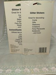 Vintage American Greetings Glitter Stickers 2 Pkgs/4 Sheets Sealed JackOLanterns