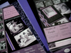 Perfect Fit Blue/Purple Photo Mounting Paper, Shades of Purple Paper