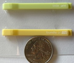 BABY GIRL ”I kan dee” BOBBY PIN Embellishments(4pc)Pebbles •Little one•Kid•Clips