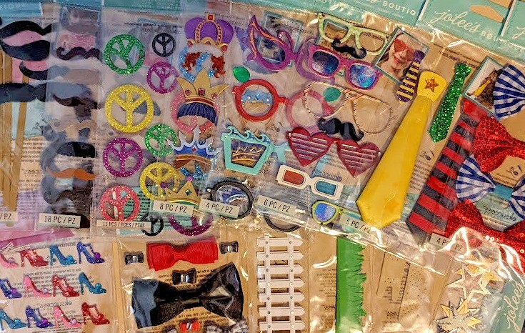 Jolee’s Boutique Stickers MISC TIES MUSTACHE GLASSES CROWNS BOWS -YOU PICK – NEW