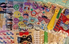Jolee’s Boutique Stickers MISC TIES MUSTACHE GLASSES CROWNS BOWS -YOU PICK – NEW