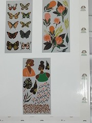 NEW Prima Majestic Rub On Transfer Sheets 3 6×12 Butterflies Flowers People